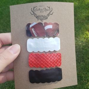 Georgia snap clip set for hair